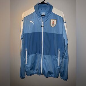 Puma Men's Uruguay Stadium Jacket with 2 Side Pockets